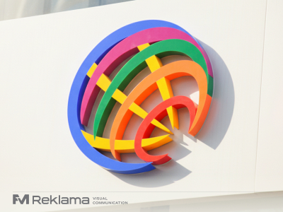 ProCredit Bank logo 3D me ndricim ProCredit Bank logo 3D me ndricim